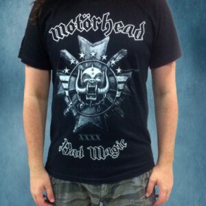 Метъл тениска Motörhead Bad Magic с логото Snaggletooth
