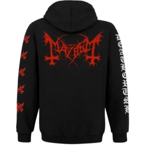 Ватиран суичър с цип Mayhem - Deathcrush - Hover Image
