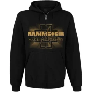 Rammstein Made In Germany – суичър с цип и качулка, предна част