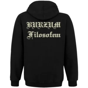 Суичър Burzum Filosofem с цип и качулка - ватиран и топъл - Hover Image