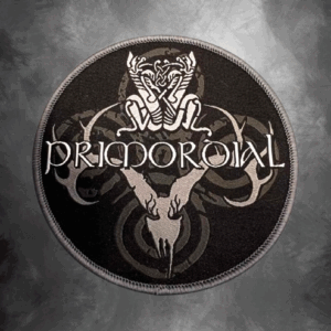 Кръгла бродирана нашивка Primordial с келтски дизайн за фенове.
