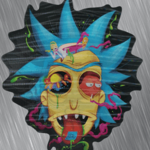 3D Стикер за Кола Рик и Морти - Rick and Morty - Hover Image