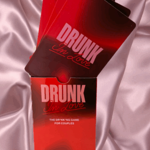 Еротични карти с пиене Drunk In Love в червена кутия