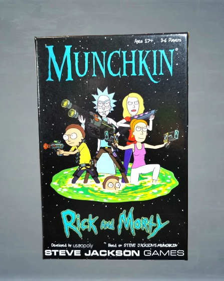 Карти за игра Munchkin Rick and Morty кутия