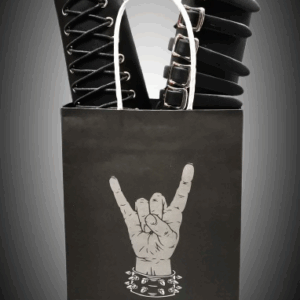 Подаръчна торбичка със знака Rock On - Малка - Hover Image
