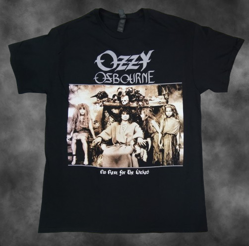 Тениска на Ozzy Osbourne No Rest for the Wicked с оригинална обложка