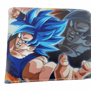 Аниме портфейл Dragon Ball с лика на Gohan Super Saiyan Blue от еко кожа