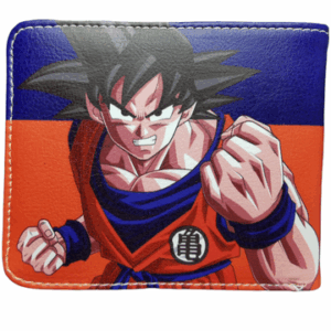 Кожен аниме портфейл Dragon Ball Z с Goku и отделения за пари