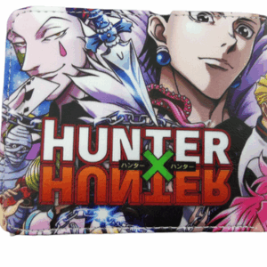 Портмоне Hunter x Hunter с принт на Хисока, Куроро и лого.