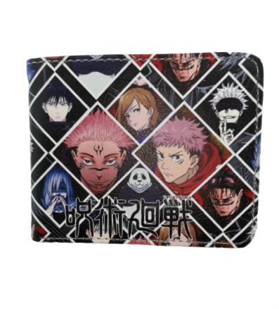 Портмоне Jujutsu Kaisen - Yuji, Gojo, Megumi, Nobara - Image 3