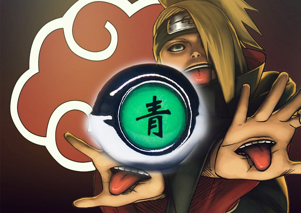 Аниме пръстен Naruto – с логото на Deidara (Akatsuki) - Image 2