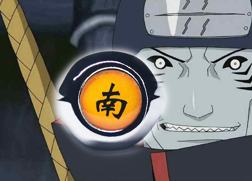 Аниме пръстен Naruto – с логото на Kisame Hoshigaki (Akatsuki) - Image 2