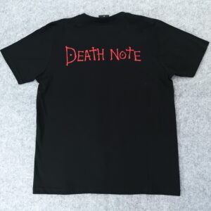 Черна манга тениска Death Note – Light & Ryuk - Hover Image