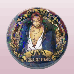 Аниме значка Шанкс от пиратската екипаж Redhaired Pirates One Piece