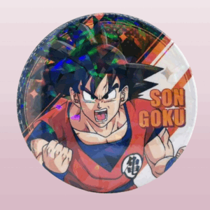 Аниме значка Сон Гоку в Super Saiyan форма от Dragon Ball Z