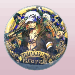 Аниме значка Трафалгар Ло от пиратите на сърцето One Piece