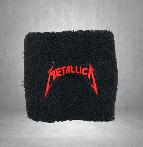 Накитник за китка с червено лого на Metallica - Image 2