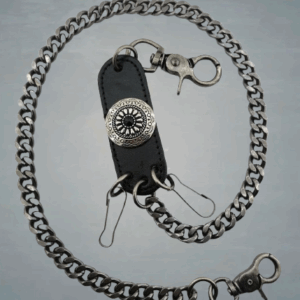 Масивна метална верига ключодържател 70 см Chainmail плетка