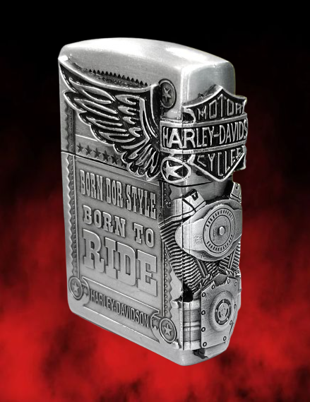 профил на газова запалка Harley 3D с моторен двигател