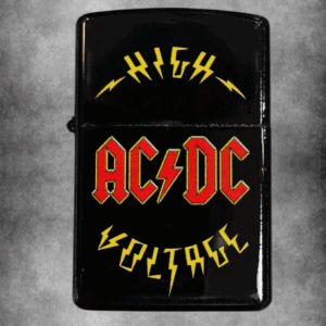 бензинова запалка AC/DC High Voltage лого