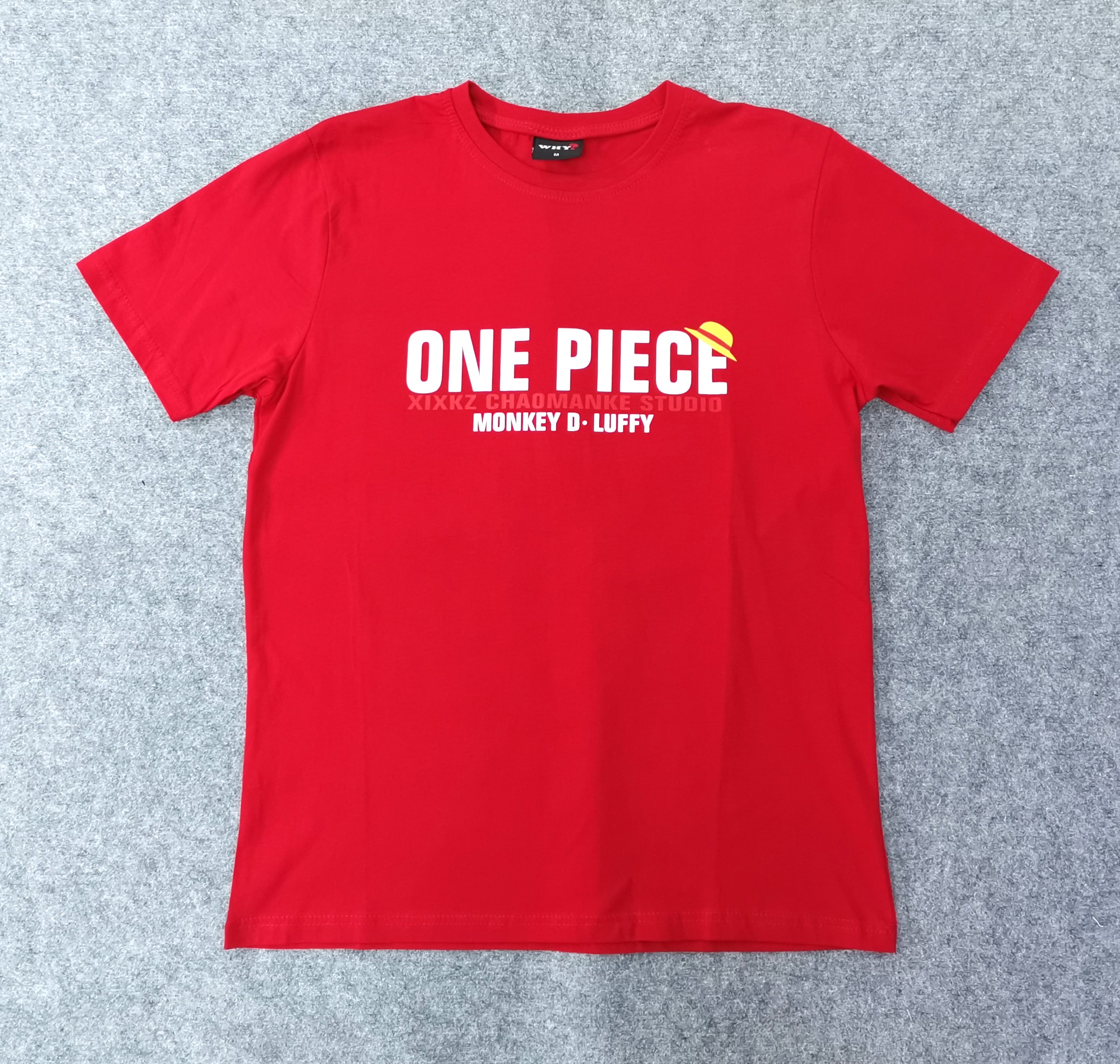 Червена anime тениска One Piece Luffy Gear 5 - Image 2
