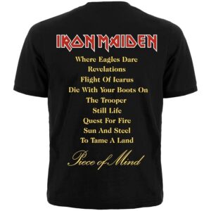 Тениска Iron Maiden Piece of Mind - Hover Image