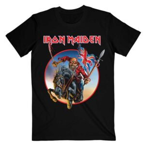 Тениска на Iron Maiden The Trooper с талисмана Еди