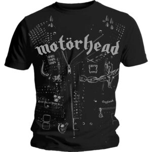 Тениска на Motörhead England Biker Jacket с дизайн на рокерско яке