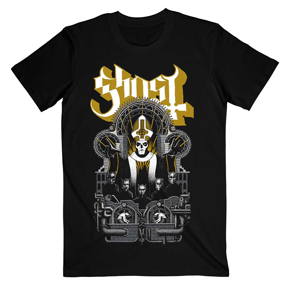 Тениска на Ghost Papa Emeritus & Ghouls – Окултна Рок Визия