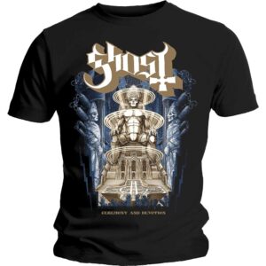 тениска Ghost Ceremony and Devotion с Papa Emeritus