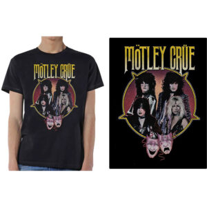 Рок тениска Motley Crue Theatre of Pain черна мъжка