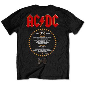 Рок тениска AC/DC – For Those About to Rock 40th Anniversary - Hover Image