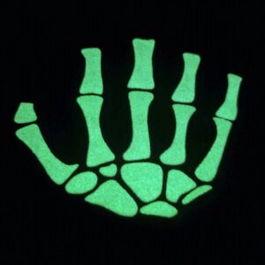 Светещи ръкавици без пръсти със скелет (Skeleton Glow) - Hover Image