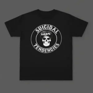 метъл тениска Suicidal Tendencies Logo черна с череп