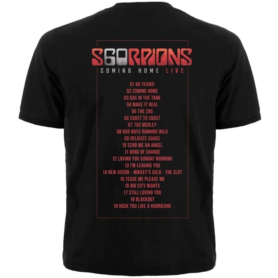 Рок тениска Scorpions - Coming Home Live - Image 2