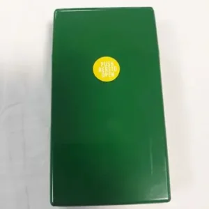 Зелена кутия за цигари на топ цена с Push механизъм