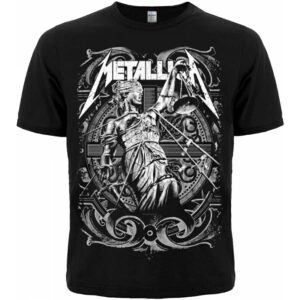 Рок тениска Metallica ...And Justice for All с Лейди Правосъдие