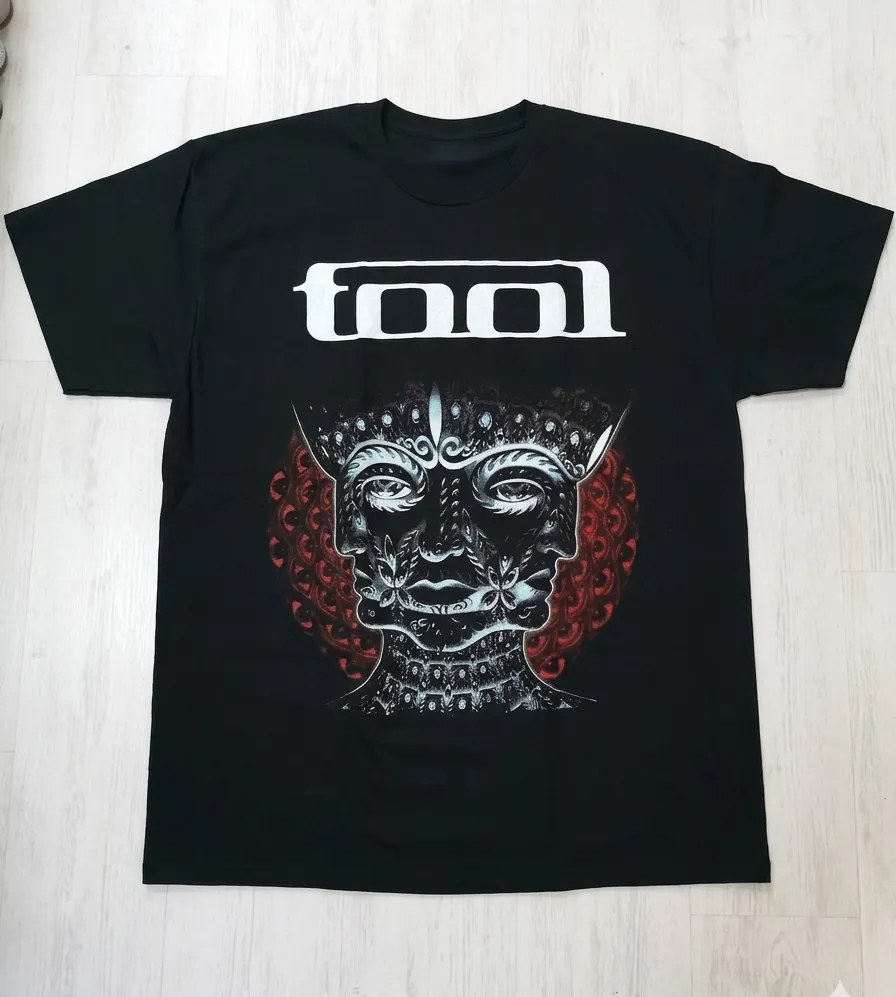 Памучна тениска Tool със ситопечат щампа и многолико божество