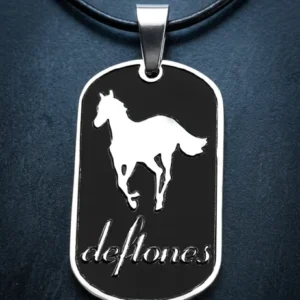 Стоманен медальон Deftones White Pony