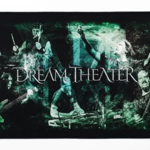 Самозалепващ плакат на Dream Theater за стена с групата на сцена
