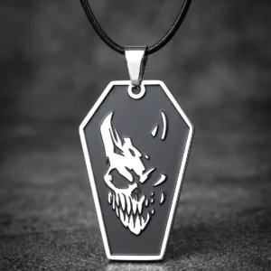 Метъл медальон Slaughter to Prevail във формата на ковчег от медицинска стомана