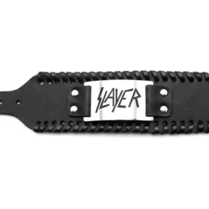 Кожена здрава гривна Slayer от естествена кожа - Hover Image