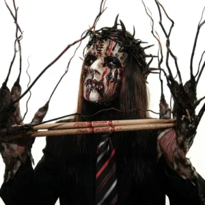 Качествен плакат с Джоуи Джордисън от Slipknot върху матова хартия