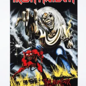 Постер Iron Maiden The Number of the Beast – самозалепващ рок декор