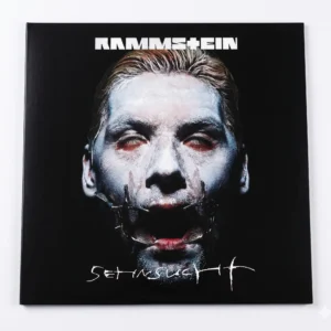 Матов самозалепващ малък плакат стикер Rammstein Sehnsucht с обложка на албум