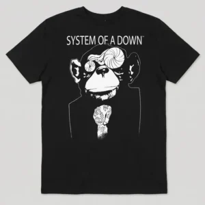 Памучна тениска System of a Down Hypnotize Monkey от чист памук
