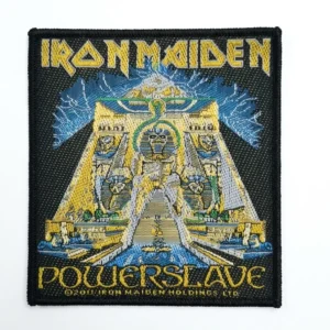 Качествен текстилен пач iron maiden powerslave