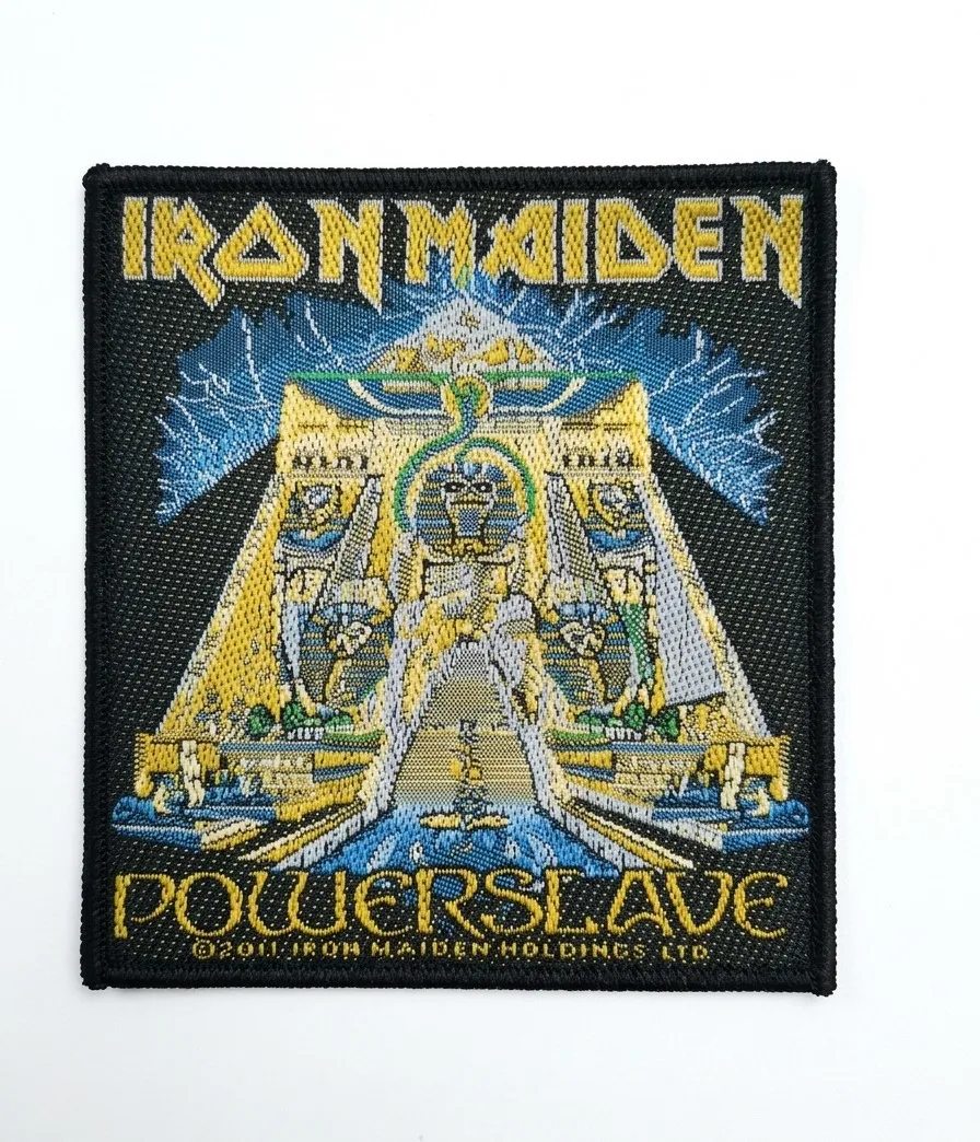 Качествен текстилен пач iron maiden powerslave